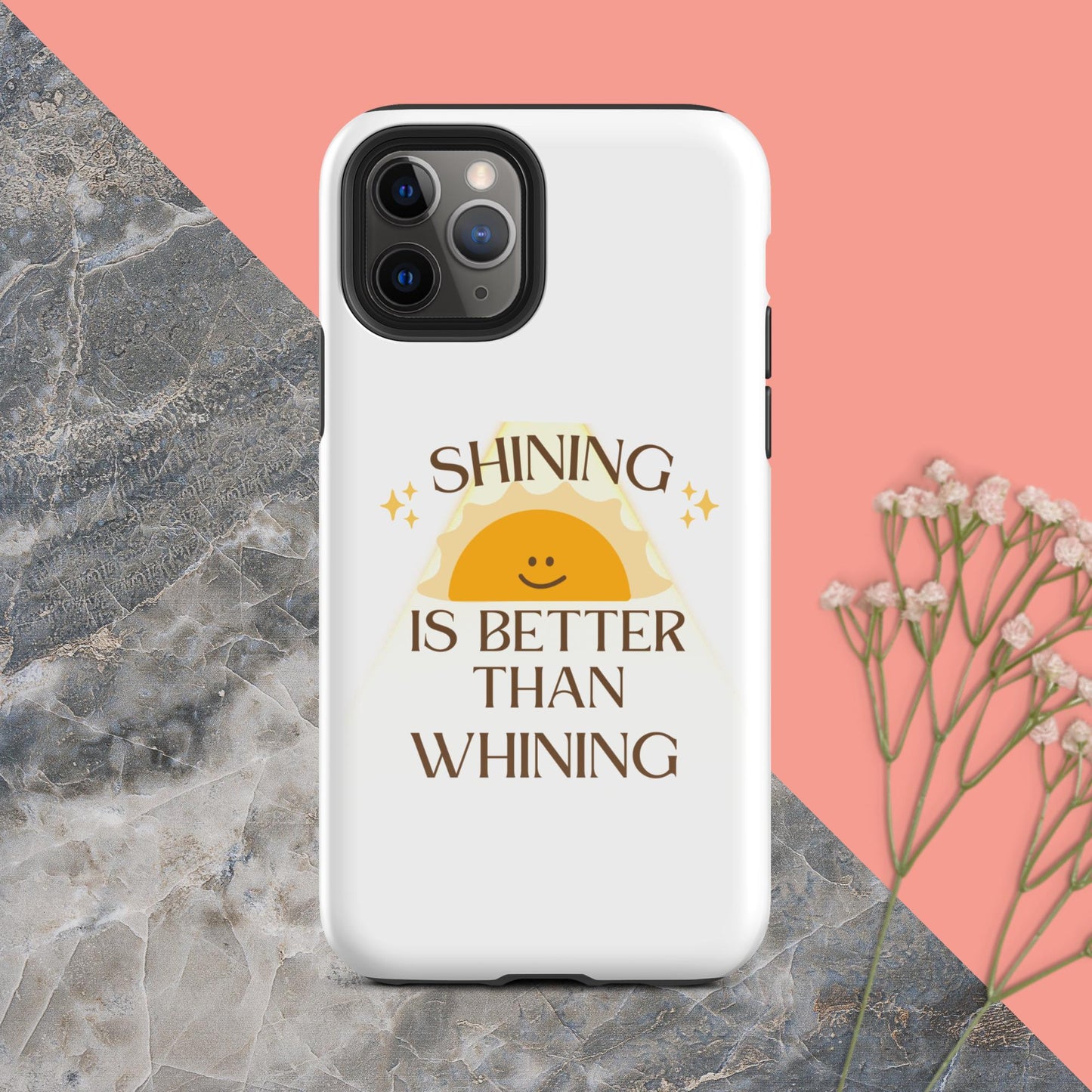 Shine not Whine case for iPhone®