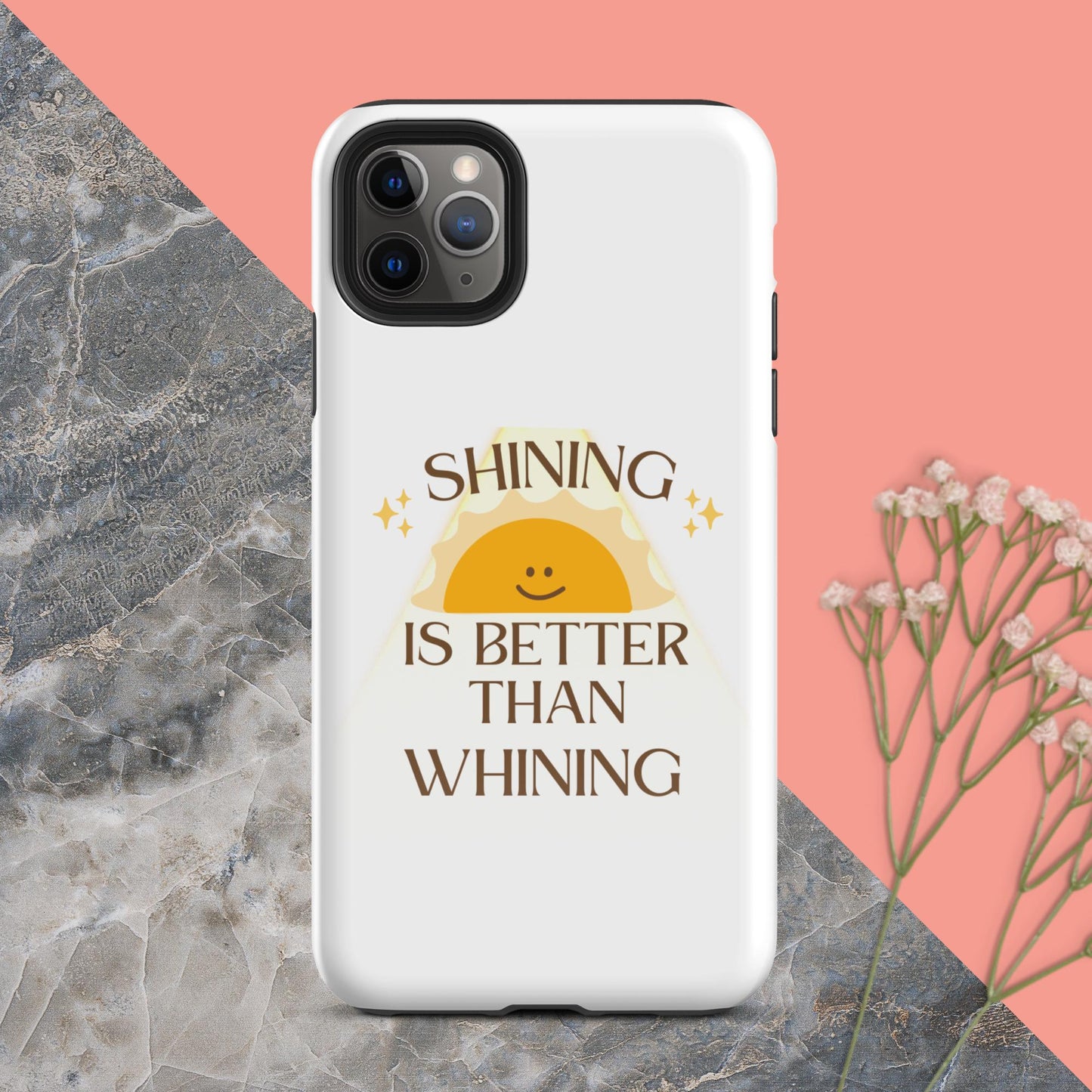 Shine not Whine case for iPhone®